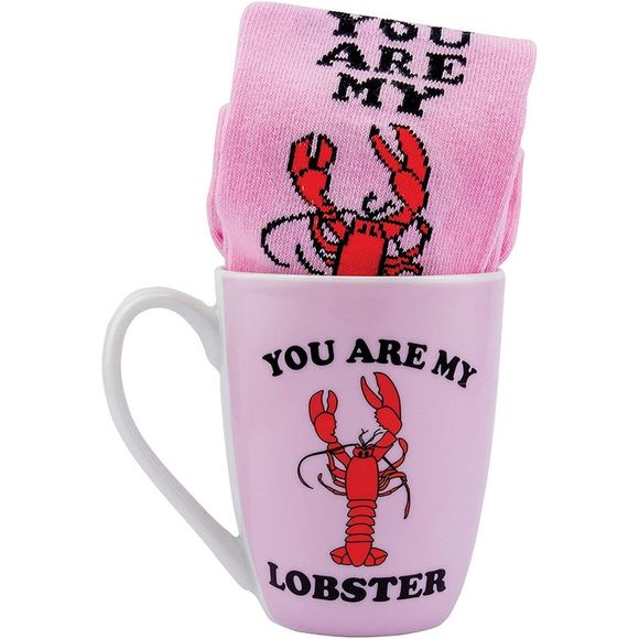 Friends Lobster Mug And Socks Gift Set - Picture 1 of 2